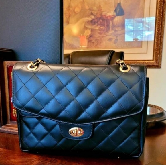 BRAND NEW GENIUNE LEATHER SHOULDER/CROSSBODY BAG - Picture 5 of 5